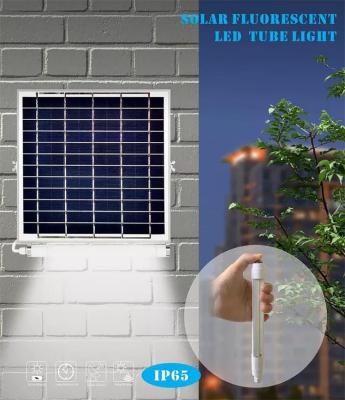 China Innovadoras luces solares para exteriores con tubos de aluminio en venta