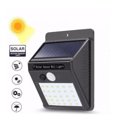 中国 最高品質 ホットセール CE 明るい 設置が簡単 アルミ 黒 LED 太陽光発電 壁灯 販売のため