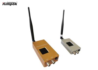 China 3000mW Wireless Analog Transmitter , Broadcast Video Transmitter 8 Channels for sale