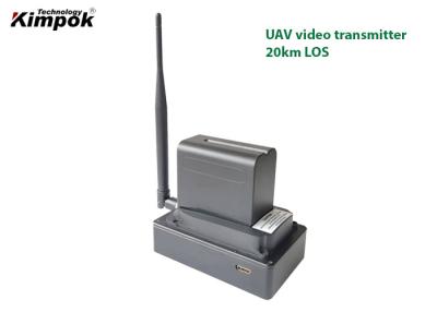 China 20km FPV Drone Video Transmitter 1080P HD COFDM Wireless Data Link for sale