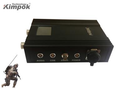 China Back Pack Military COFDM Video Transmitter Wireless H.265 1080P HD 5 Watt RF Power for sale