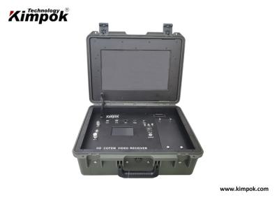 中国 Kimpok HD COFDMの17インチ1TBの記憶のビデオ受信機の無線電信 販売のため