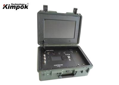 China 17 Inch COFDM Video Receiver Wireless With PTZ Control For UGV Robot for sale