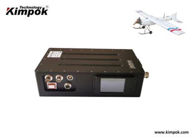 China Transmisor inalámbrico de la gama larga del UAV, vatio 300MHz de la transmisión video 20 de COFDM en venta