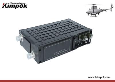 China 80-100km LOS 5W Digital Transmitter Receiver , data link drone AES Encryption for sale