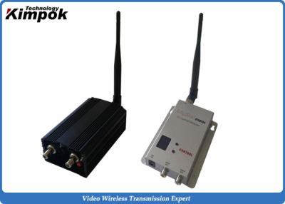 Cina trasmettitore della videocamera di 0.9Ghz 1.2Ghz e gamma senza fili del ricevitore 5000mW 5-10km in vendita