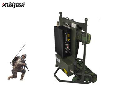China Military Backpack COFDM Digital Video Transmitter for Enforcement Force for sale