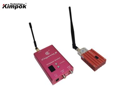 China 10km LOS Drone Analog Wireless Video Transmitter And Receiver 1200MHz for sale