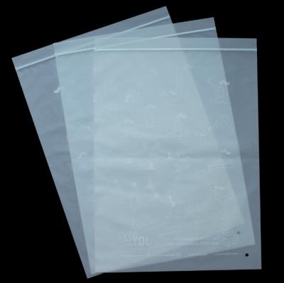 China EN13432/AS4736-2006/ASTM D6400 PBAT+PLA Eco-Friendly 100% Biodegradable Ziplock Bags for sale