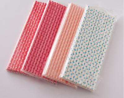 China Food Grade Certified 100% Biodegradable Environmentally Friendly Disposable Kraft Paper Straws 6/8/10/12*180/190/200MM for sale