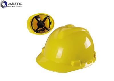 China Petrochemical Construction Hard Hats ABS Plastic Material Textile Straps With Fixing Points for sale
