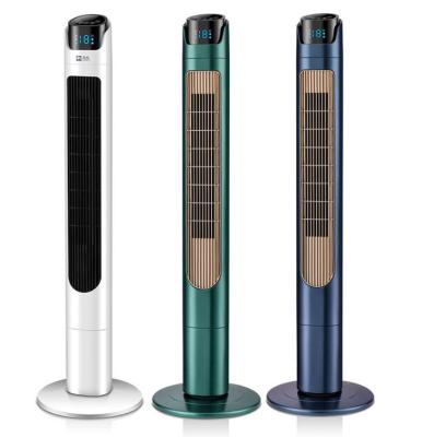 Chine Heater Household Tower Fan Sitting Vertical Remote Control Vaneless Silent Vertical Circulating Fan à vendre