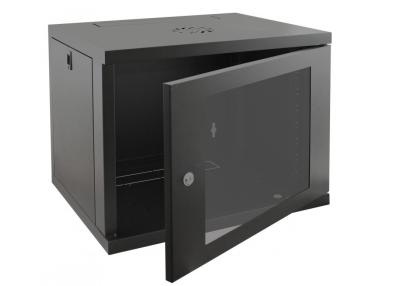 China 9U Wall Mounted Network Rack Cabinet Waterproof DDF Server Enclosure Single Section for sale