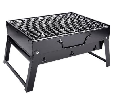 China 35*27*19.5cm Outdoor Portable Folding Grill Bbq Camping Grill Small Charcoal Grill for sale