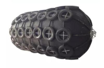China Tire Type Yokohama Pneumatic Fender With Chain 2500x4000mm for sale