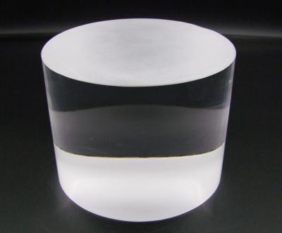 China Optical Glass 150*150mm Transparent Direct Drawn Quartz Ingot for sale