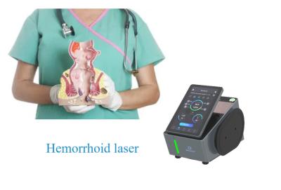 China Dual Wavelength Medical Laser Device 980nm 1470nm Piles Treatment for sale