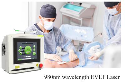 China Portable 980nm Medical Diode Laser Treatment Machine For Greater Saphenous Vein for sale