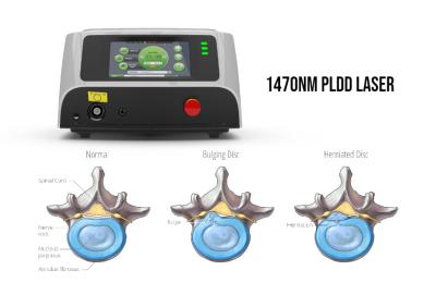 China CW Mode PLDD Laser Machine Spinal Disc Decompression 1470nm for sale