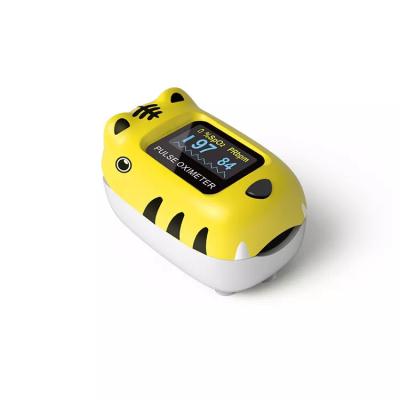 China Tiger Plastic Pediatric Finger Pulse Oximeter Infant Home Saturation Monitor for sale