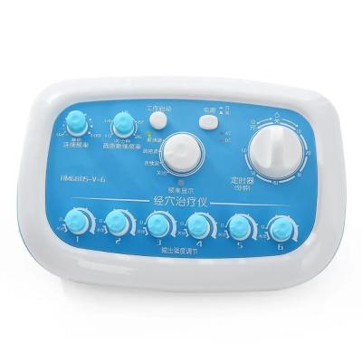 China 6 Channel Electronic Meridian Acupuncture Needle Output Patch Massager for sale
