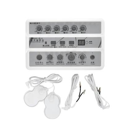 Cina 6 Channel Meridian Electric Acupuncture Machine Output Patch Massager With LED Screen in vendita