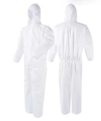 China Waterproof Disposable Infection Control Suits Safety Protective Non Woven Isolation Gown en venta