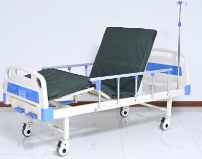 China 3 Invisible Crank Hospital Nursing Bed Manual ABS 3 Function 200KG Load CE for sale