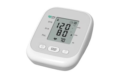 中国 LCDのABSは袖口の血圧のモニター、プラスチック上椀の血圧のモニターを武装させる 販売のため
