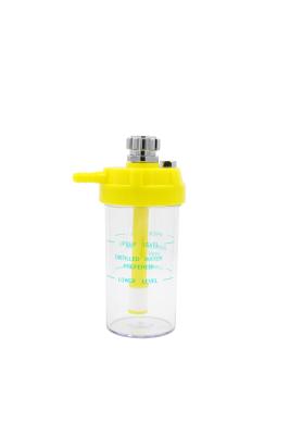 China 2 Psi Portable Oxygen Regulator Blue ABS Humidifier Bottle For Oxygen Cylinder for sale