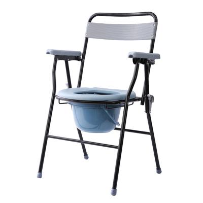 China Aparato de aluminio de la rehabilitación del retrete del hogar plegable impermeable de la silla en venta