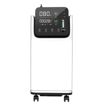 China Portable 400va Oxygen Concentrator 5l With Nebulizer Function , 50hz Oxygen Concentrator 10 Liter 220v for sale