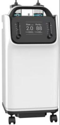 中国 噴霧器機能5l呼吸のための携帯用酸素機械が付いているPSAのABS酸素のコンセントレイター 販売のため