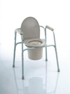 China Pregnant Commode Toilet Chair Stainless Steel Home Use Rehabilitation Apparatus for sale