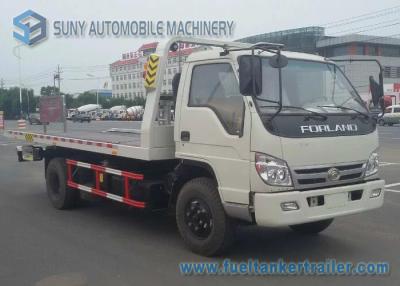 China Grúa blanca del policía motorizado de Foton 6, camión de camión de auxilio del camino 3000KG/5000KG en venta