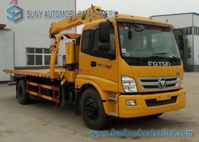 China Diesel modificado para requisitos particulares 8 de FOTON grúa de la tonelada/10 toneladas con la grúa en venta