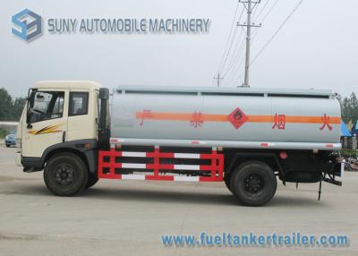 China Carbon Steel 8m3 Transport Oil Tank Trailer 4x2 7900x2380x3150mm for sale