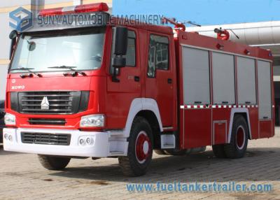 China Heavy Duty HOWO 310Hp 10000L Diesel Fire Fighting Vehicle 2 Axle for sale