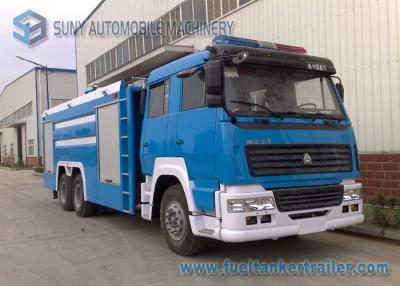 China HOWO 15000L 6X4 3 Axle Fire Fighting Trucks ZZ5347V4647D1 Chassis for sale