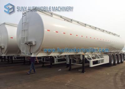 China Transportation 60000L Fuel Tank Semi Trailer 4 Axle Trailer 14500*2500*3950mm for sale