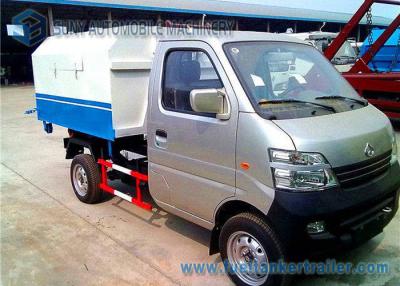 China Camión de la colección de los desperdicios de los camiones de basura de la gasolina del euro 4 de Changan mini en venta