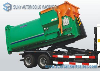 China 10m3 Mobile Refuse Compactor Station With PLC Control System for sale