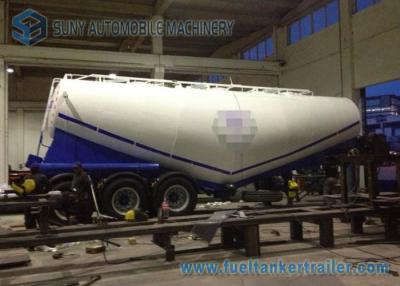 China 15 T 3 Axles Bulk Cement Tanker 54 Cbm Semi Tanker Trailers for sale