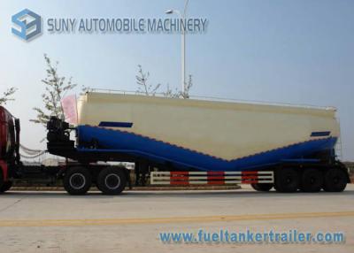 中国 60 M3半乾燥したバルク タンカーのトレーラー3の軸線のバルク燃料のタンカーのトレーラー 販売のため