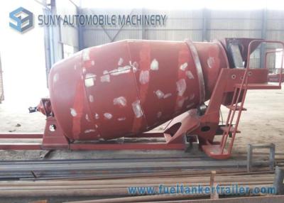 China Manual Control 3 Cubic Meter Mixer Trailer Upper Body For 4x2 Chassis for sale