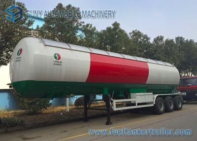 China Reboque 58,5 CBM 58500L do tanque de Q345R/Q370R LPG 24,5 toneladas com pára-sol à venda