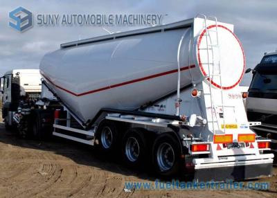 China 3 Axle 40 m3 Dry Bulk Tanker V Shape Lifting Cement Tank Container for sale