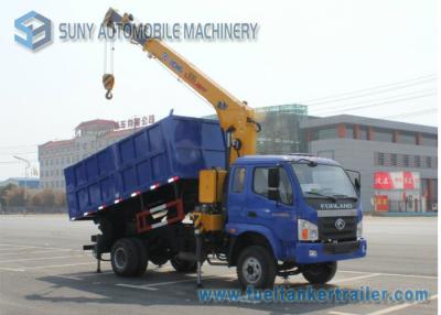 中国 FOTON - FORLAND 4x2 XCMG の頑丈なクレーン トラック 6.3 T のまっすぐなクレーン 販売のため