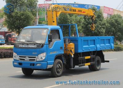 China 3.2 T XCMG Straight Crane 4 x 2 Truck FORLAND Brand Of Chassis for sale