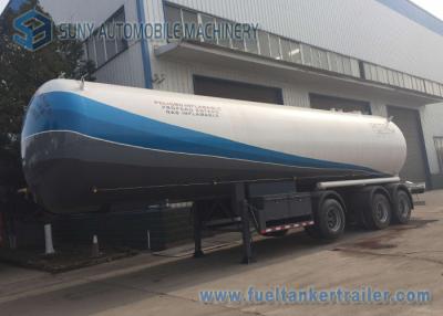 China O Tri eixo 10 dos tanques de armazenamento 24T do LPG BPW roda Q345R 56000 litros à venda